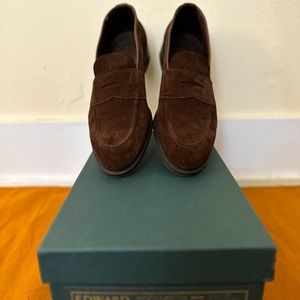 Edward Green Suede Piccadilly (Brand New with Box)